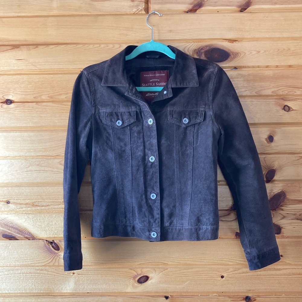 Eddie Bauer Suede Jacket